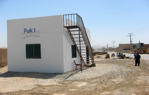 Key village districts are peppered with these remarkable buildings. The police posts form the frontier for a stable security climate. The typology came to existence as lessons were learned, adopting the flat roof as an observation platform.