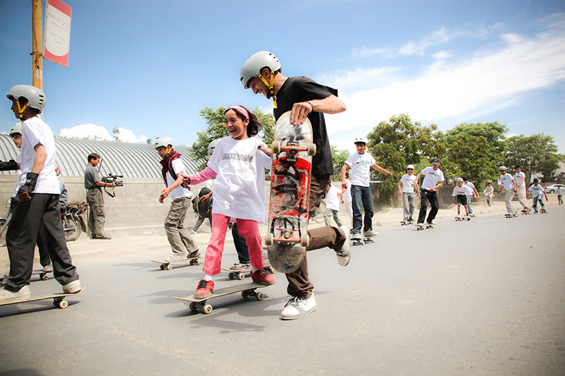 Skateistan: one of the featured projects