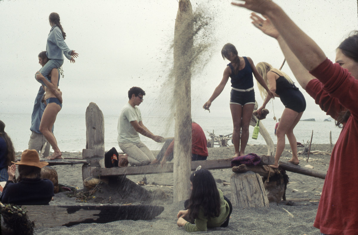 POLITICS OF THE BODY: “Driftwood Village—Community,” Sea Ranch, CA. Experiments in Environment Workshop, summer 1968.