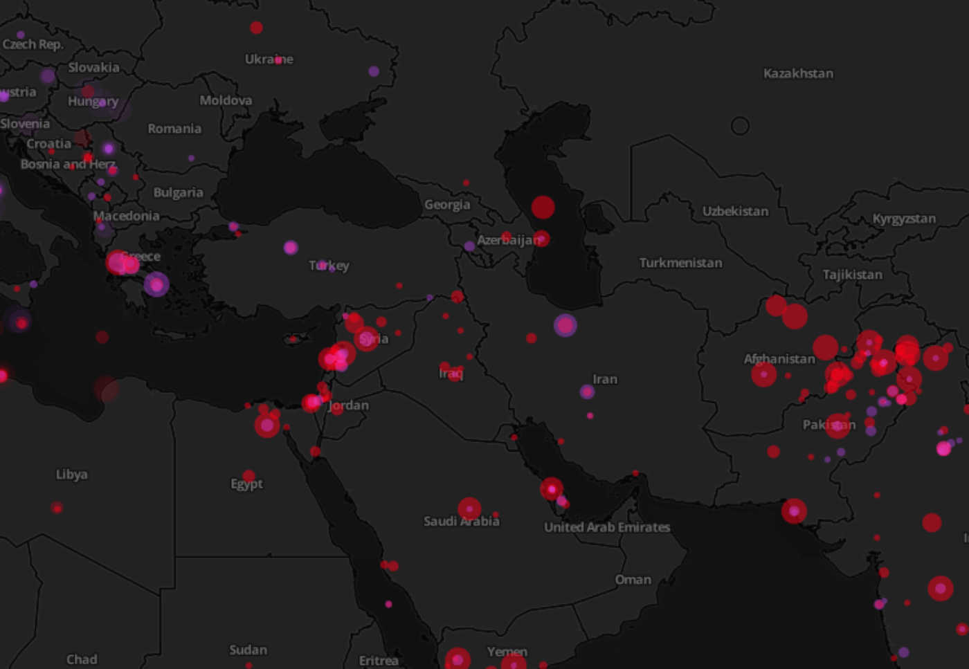 Mapping Conflicts around the World